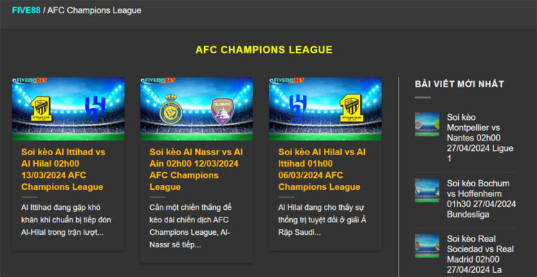 AFC Champions League Five 88