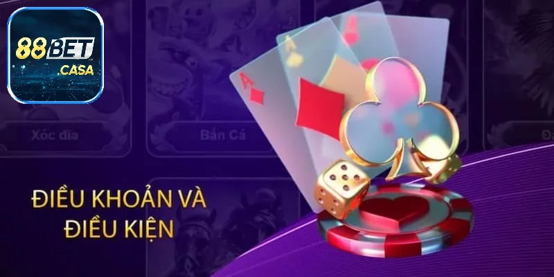 Điều kiện, điều khoản trong các hoạt động cá cược của nhà cái